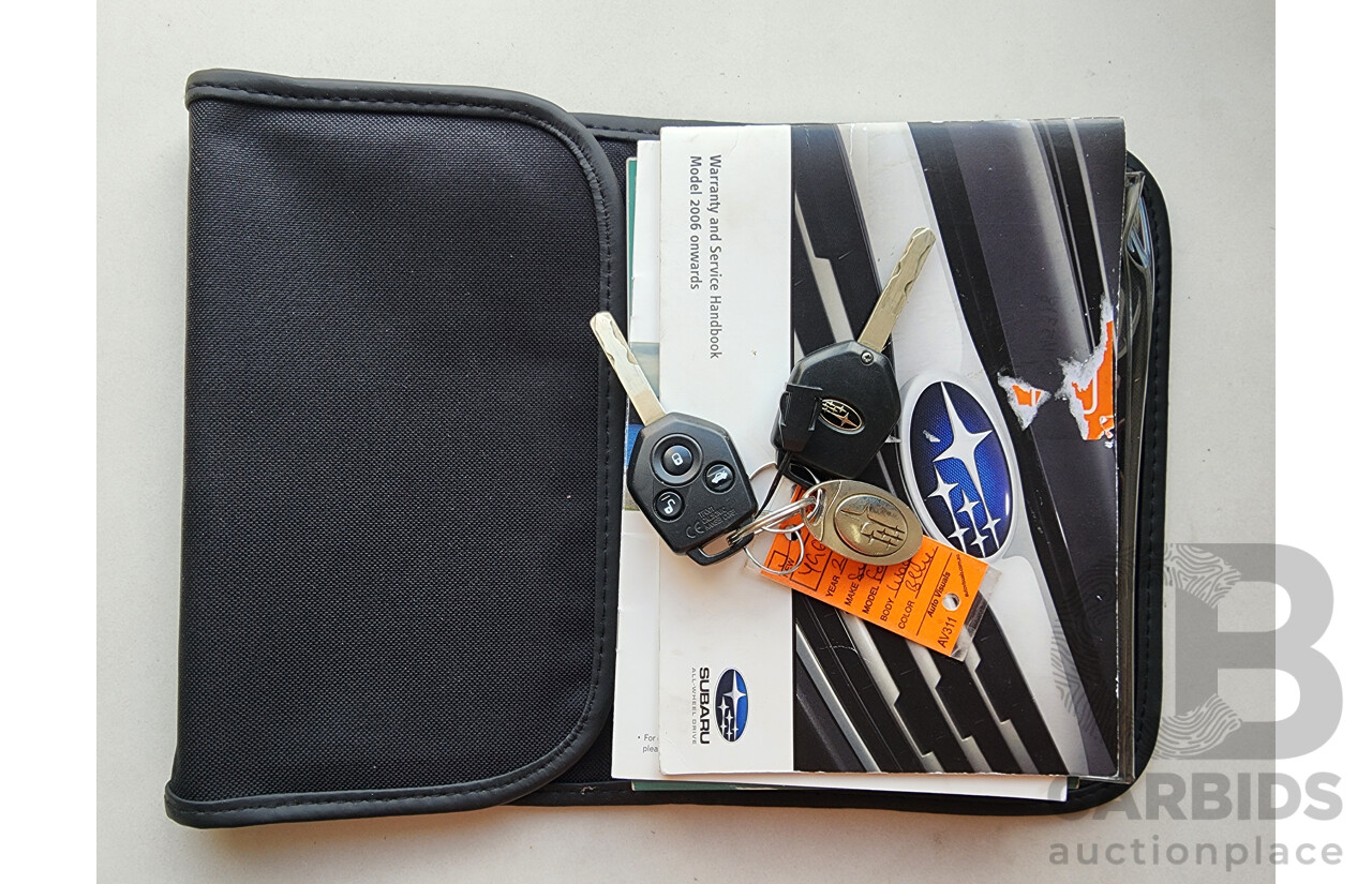 11/2009 Subaru Forester XT MY09 4d Wagon Blue 2.5L