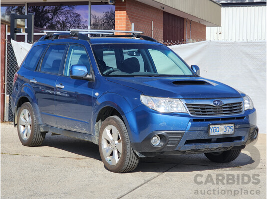 11/2009 Subaru Forester XT MY09 4d Wagon Blue 2.5L