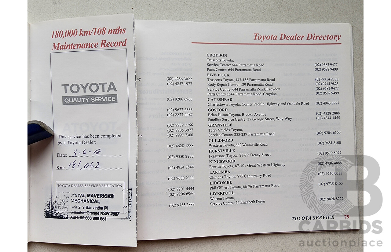 6/2003 Toyota Rav4 Cruiser (4x4) ACA21R 4d Wagon Silver 2.0L
