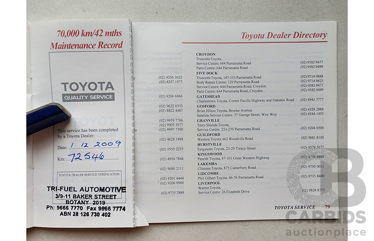 6/2003 Toyota Rav4 Cruiser (4x4) ACA21R 4d Wagon Silver 2.0L