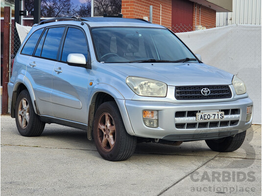 6/2003 Toyota Rav4 Cruiser (4x4) ACA21R 4d Wagon Silver 2.0L
