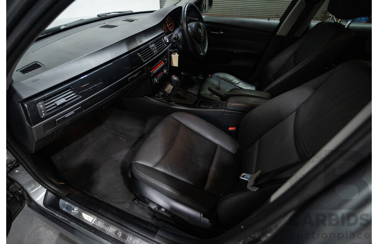 6/2010 BMW 320i Lifestyle E90 MY10 4d Sedan Space Grey Metallic 2.0L