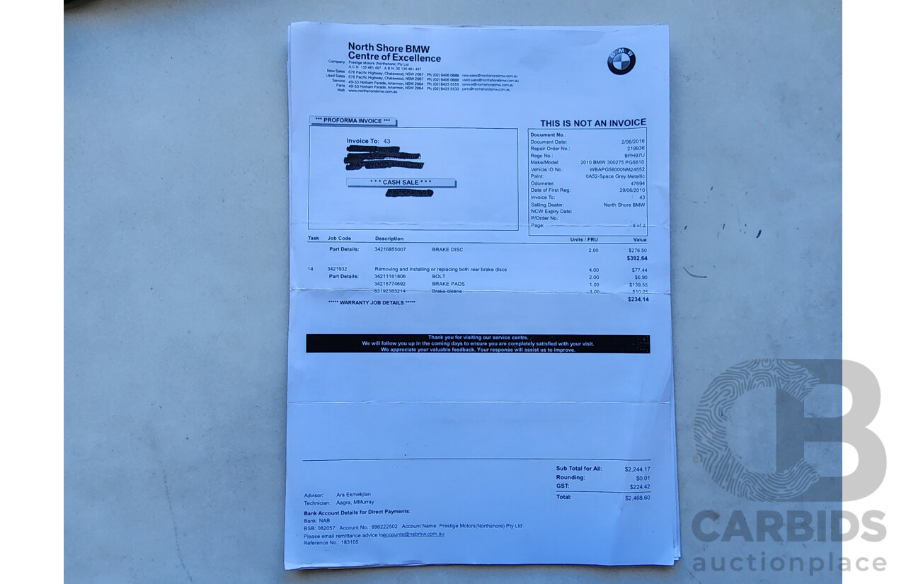 6/2010 BMW 320i Lifestyle E90 MY10 4d Sedan Space Grey Metallic 2.0L
