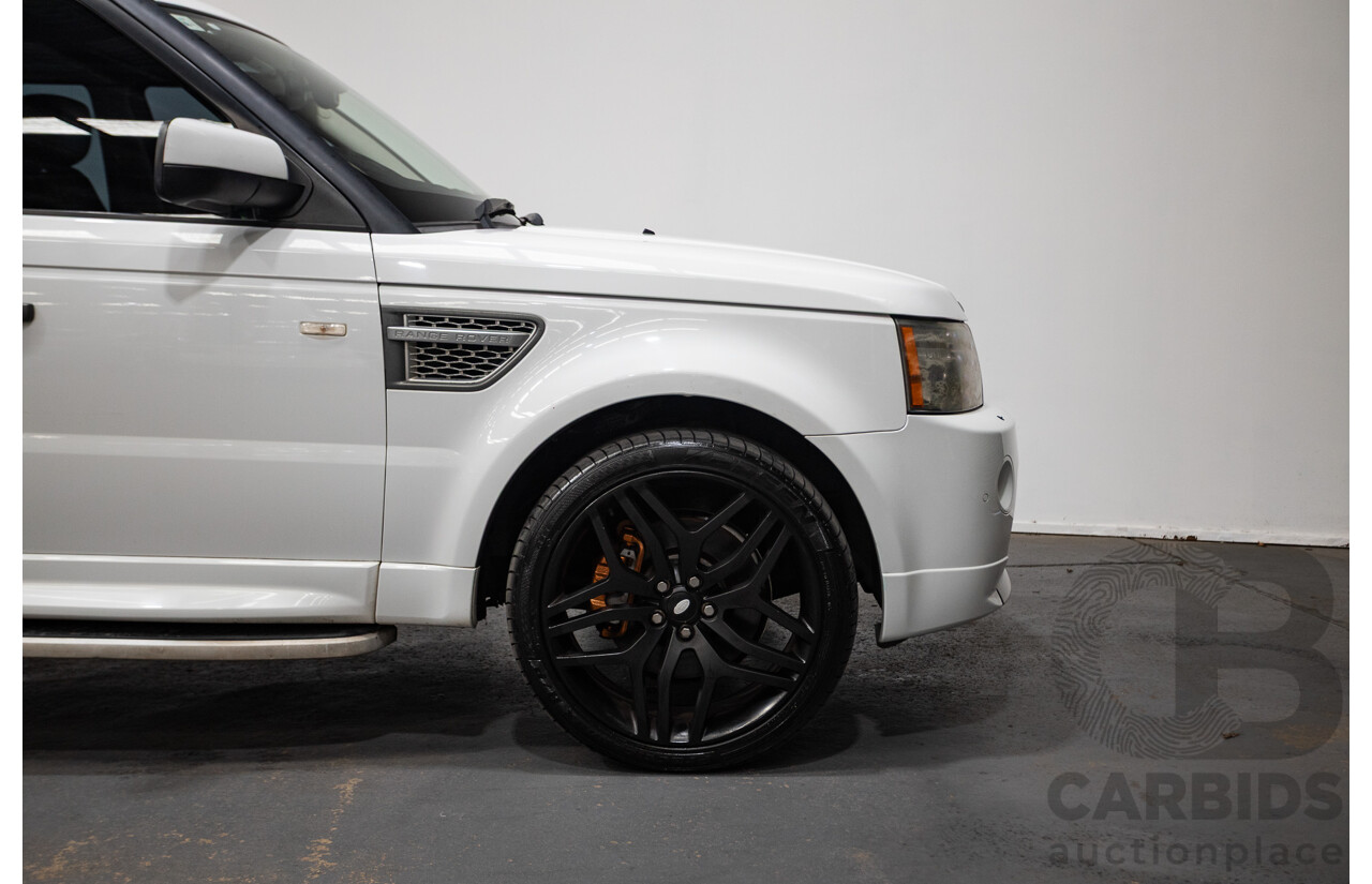 Range Rover Sport 3.0 SDV6 Autobiography (4x4) 4d Wagon Fuji White Turbo Diesel 3.0L