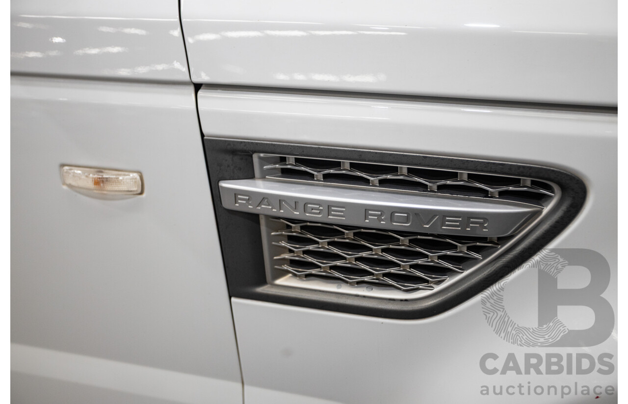 Range Rover Sport 3.0 SDV6 Autobiography (4x4) 4d Wagon Fuji White Turbo Diesel 3.0L