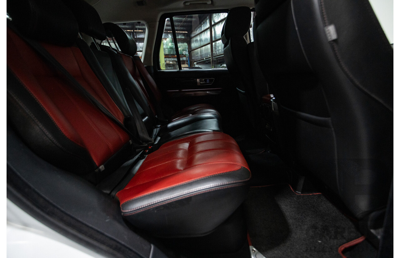 Range Rover Sport 3.0 SDV6 Autobiography (4x4) 4d Wagon Fuji White Turbo Diesel 3.0L