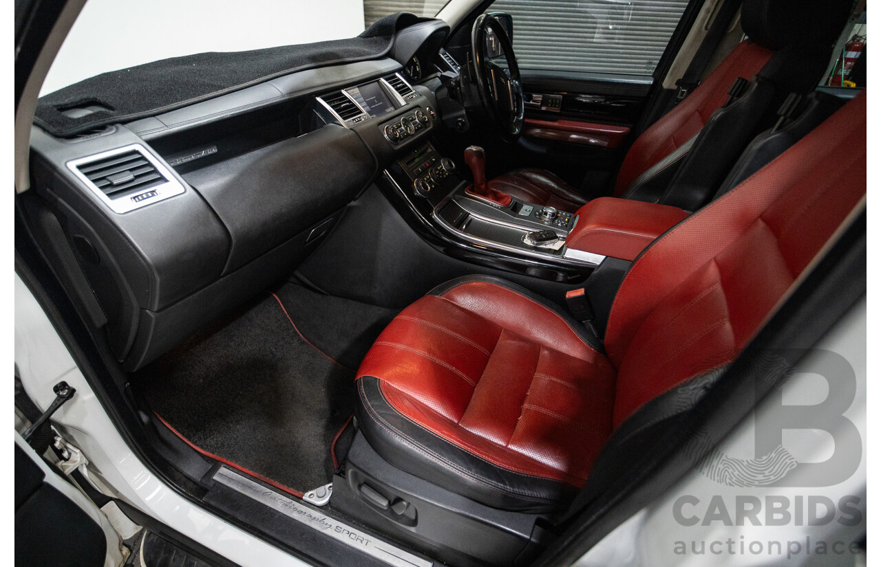 Range Rover Sport 3.0 SDV6 Autobiography (4x4) 4d Wagon Fuji White Turbo Diesel 3.0L