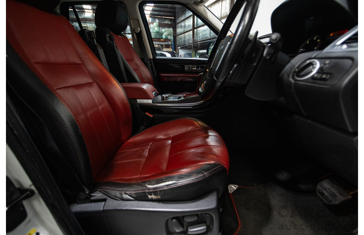 Range Rover Sport 3.0 SDV6 Autobiography (4x4) 4d Wagon Fuji White Turbo Diesel 3.0L