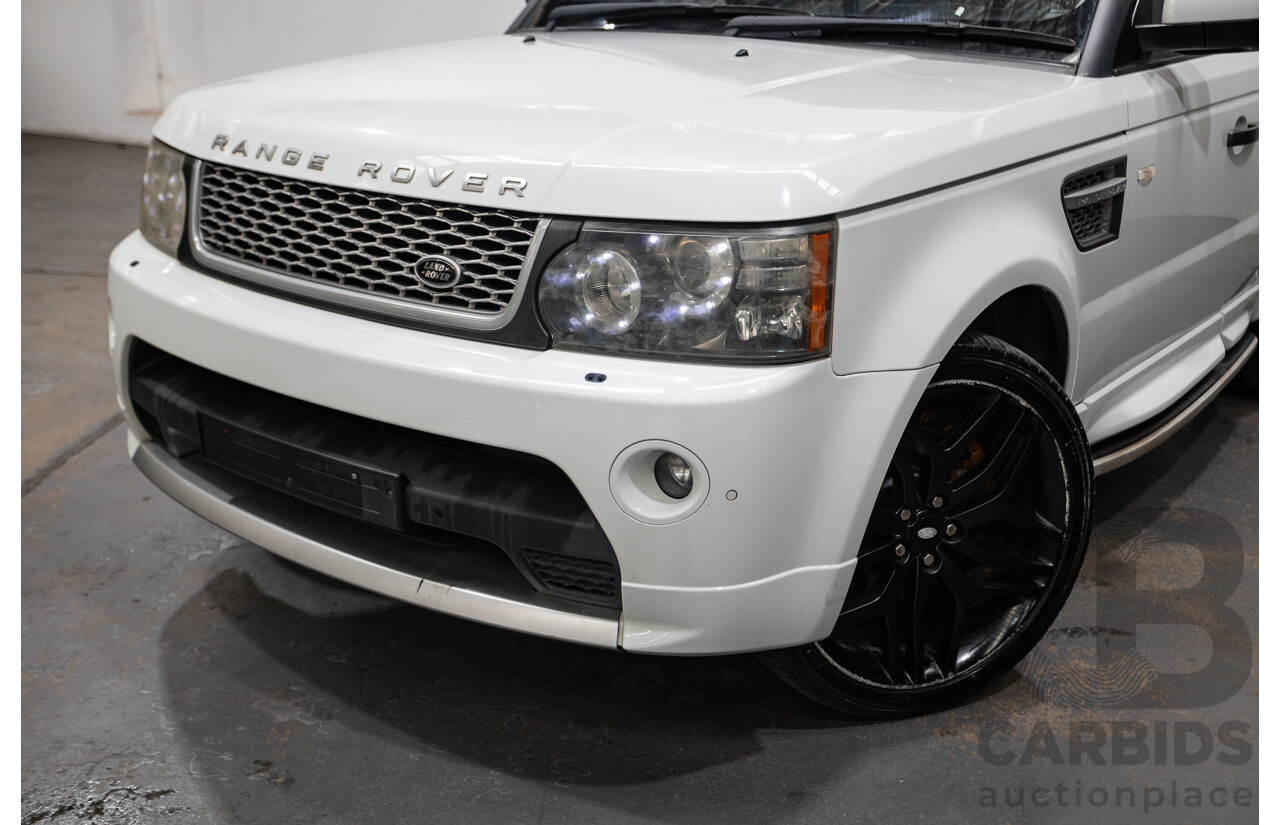 Range Rover Sport 3.0 SDV6 Autobiography (4x4) 4d Wagon Fuji White Turbo Diesel 3.0L