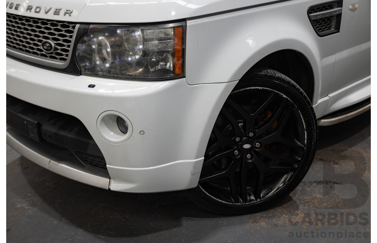 Range Rover Sport 3.0 SDV6 Autobiography (4x4) 4d Wagon Fuji White Turbo Diesel 3.0L