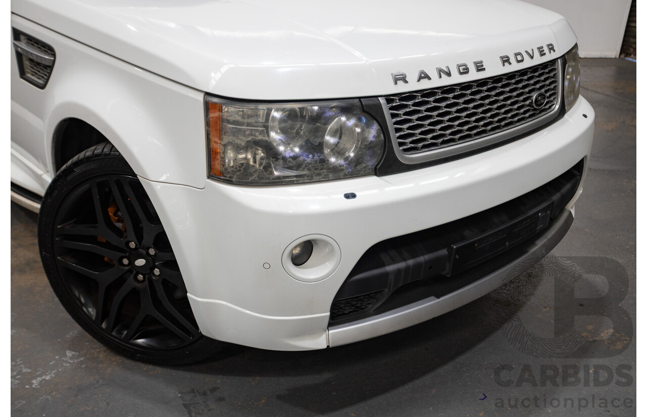 Range Rover Sport 3.0 SDV6 Autobiography (4x4) 4d Wagon Fuji White Turbo Diesel 3.0L