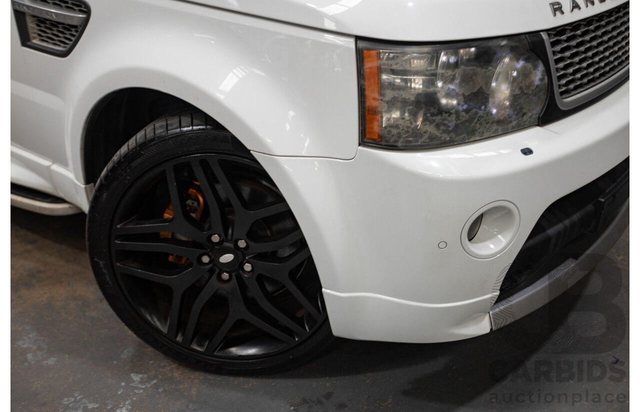 Range Rover Sport 3.0 SDV6 Autobiography (4x4) 4d Wagon Fuji White Turbo Diesel 3.0L