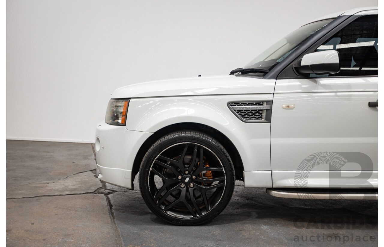 Range Rover Sport 3.0 SDV6 Autobiography (4x4) 4d Wagon Fuji White Turbo Diesel 3.0L