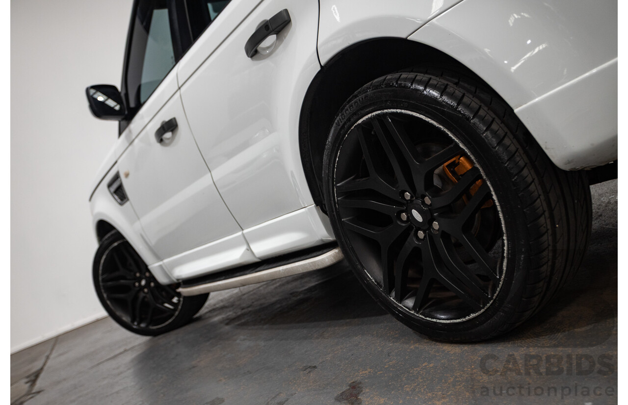 Range Rover Sport 3.0 SDV6 Autobiography (4x4) 4d Wagon Fuji White Turbo Diesel 3.0L