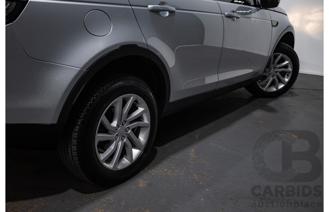 Land Rover Discovery Sport TD4 180 SE 5 SEAT (AWD) LC MY17 4D Wagon Indus Silver Turbo Diesel 2.0L