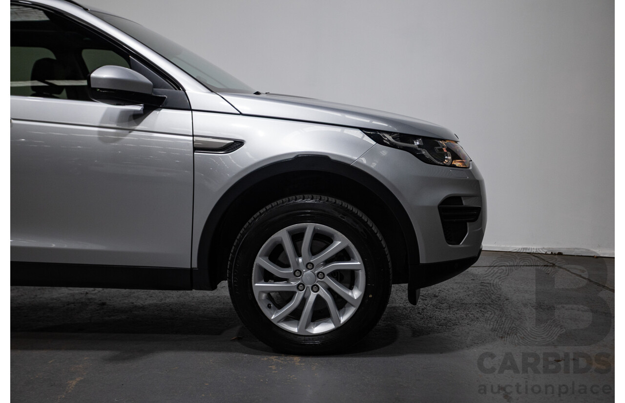 Land Rover Discovery Sport TD4 180 SE 5 SEAT (AWD) LC MY17 4D Wagon Indus Silver Turbo Diesel 2.0L