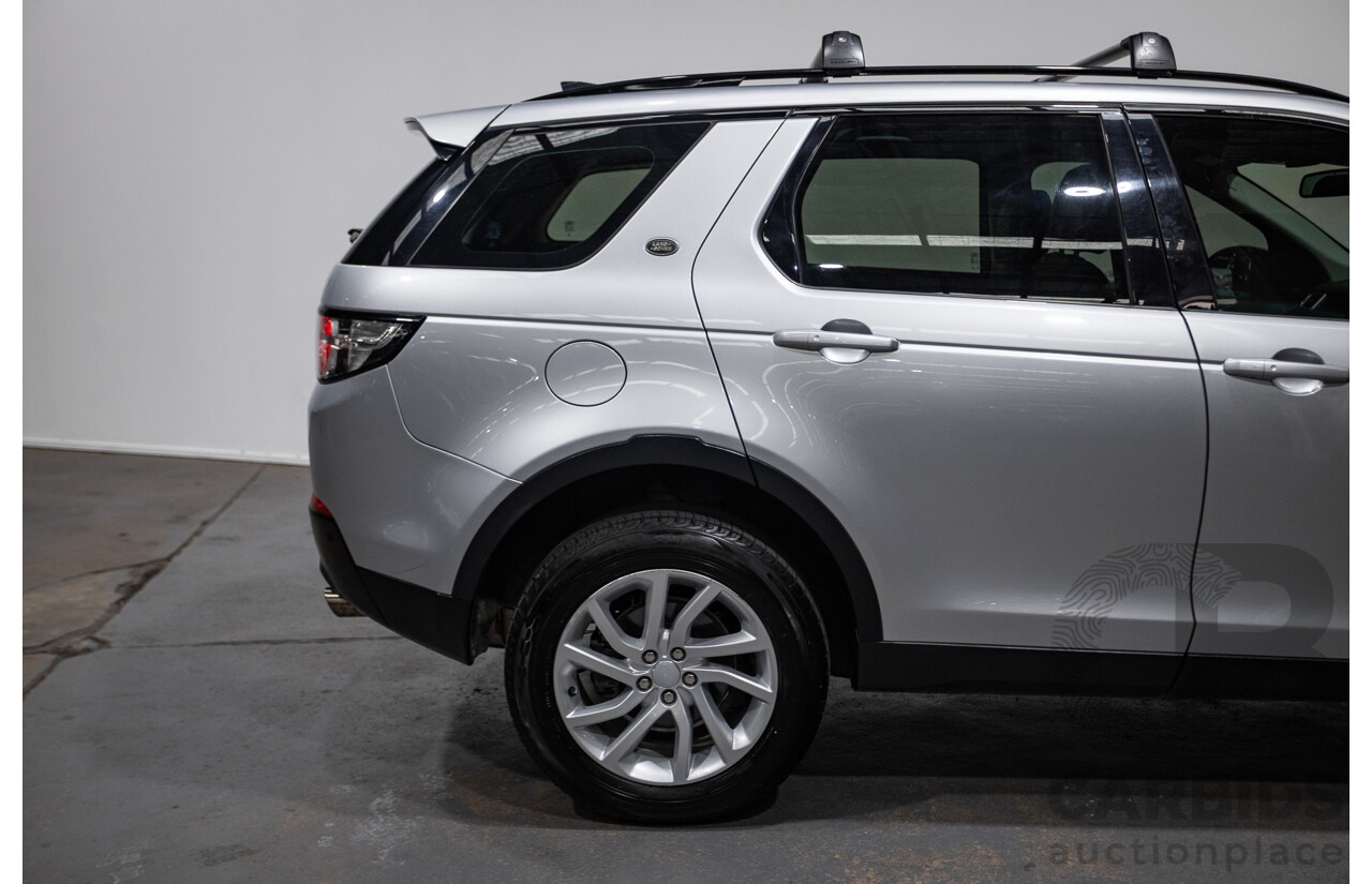 Land Rover Discovery Sport TD4 180 SE 5 SEAT (AWD) LC MY17 4D Wagon Indus Silver Turbo Diesel 2.0L