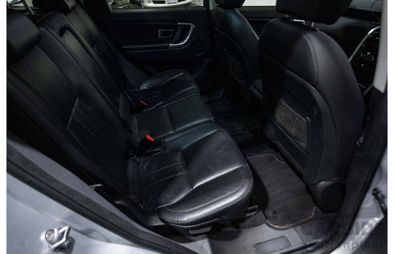 Land Rover Discovery Sport TD4 180 SE 5 SEAT (AWD) LC MY17 4D Wagon Indus Silver Turbo Diesel 2.0L