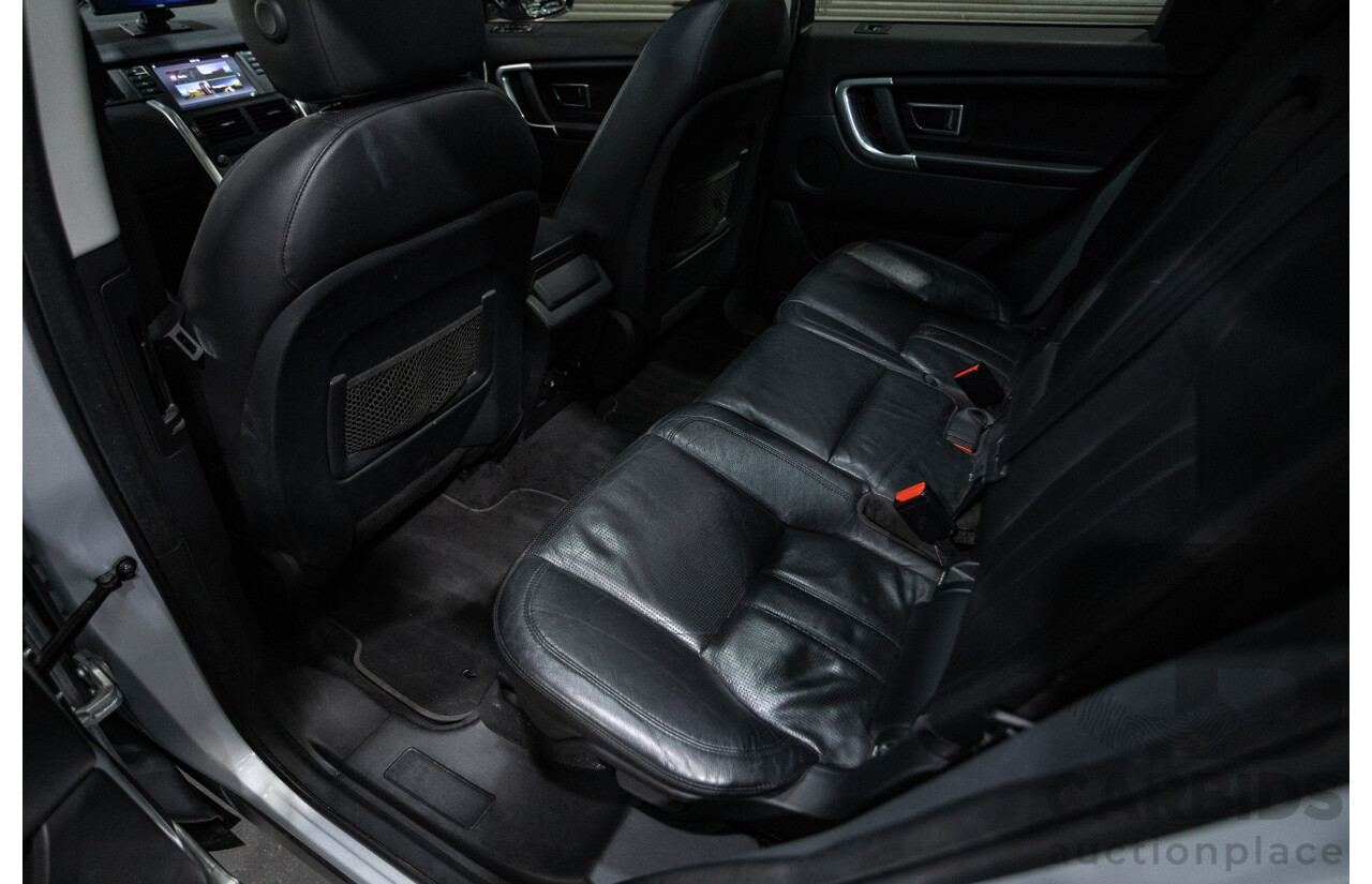 Land Rover Discovery Sport TD4 180 SE 5 SEAT (AWD) LC MY17 4D Wagon Indus Silver Turbo Diesel 2.0L