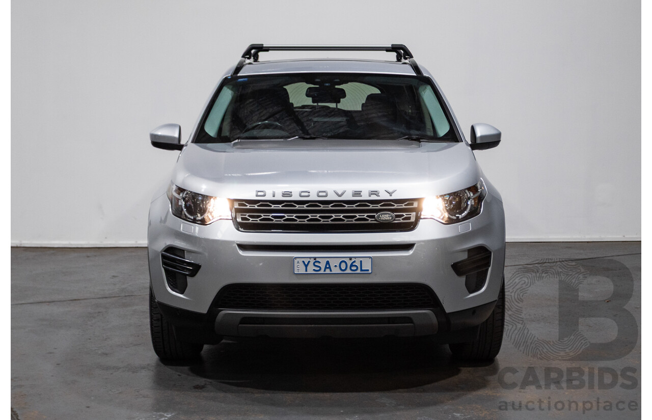 Land Rover Discovery Sport TD4 180 SE 5 SEAT (AWD) LC MY17 4D Wagon Indus Silver Turbo Diesel 2.0L