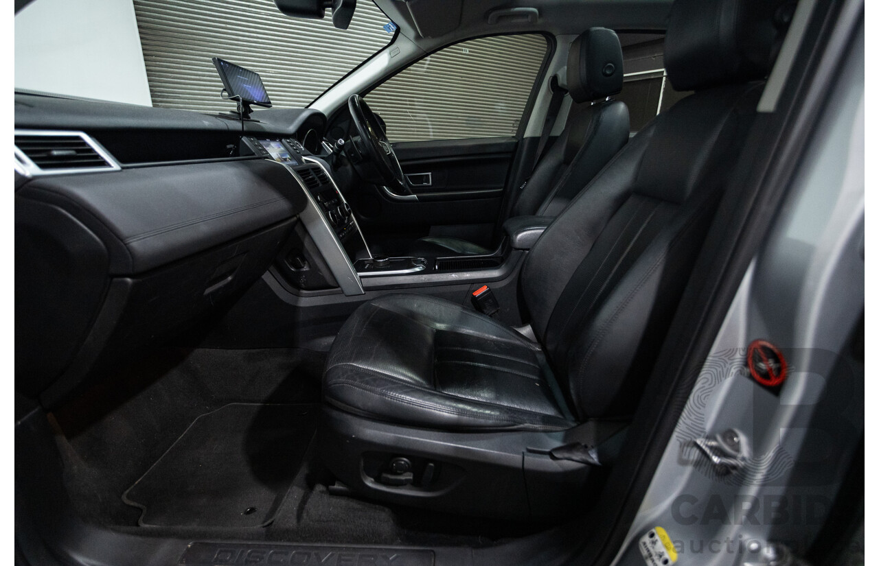 Land Rover Discovery Sport TD4 180 SE 5 SEAT (AWD) LC MY17 4D Wagon Indus Silver Turbo Diesel 2.0L