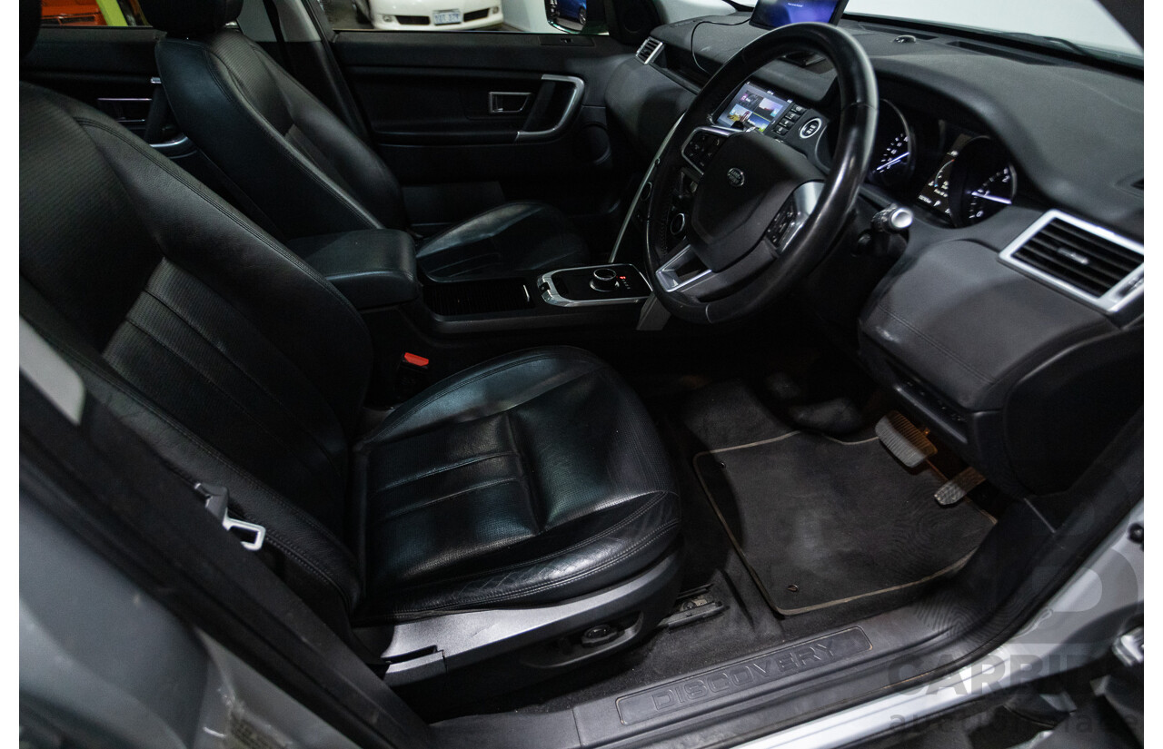 Land Rover Discovery Sport TD4 180 SE 5 SEAT (AWD) LC MY17 4D Wagon Indus Silver Turbo Diesel 2.0L