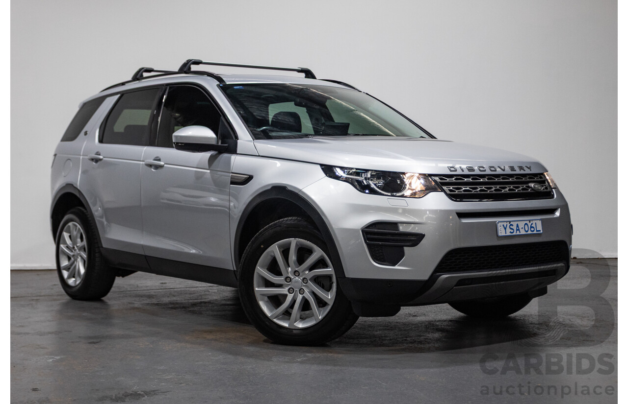 Land Rover Discovery Sport TD4 180 SE 5 SEAT (AWD) LC MY17 4D Wagon Indus Silver Turbo Diesel 2.0L