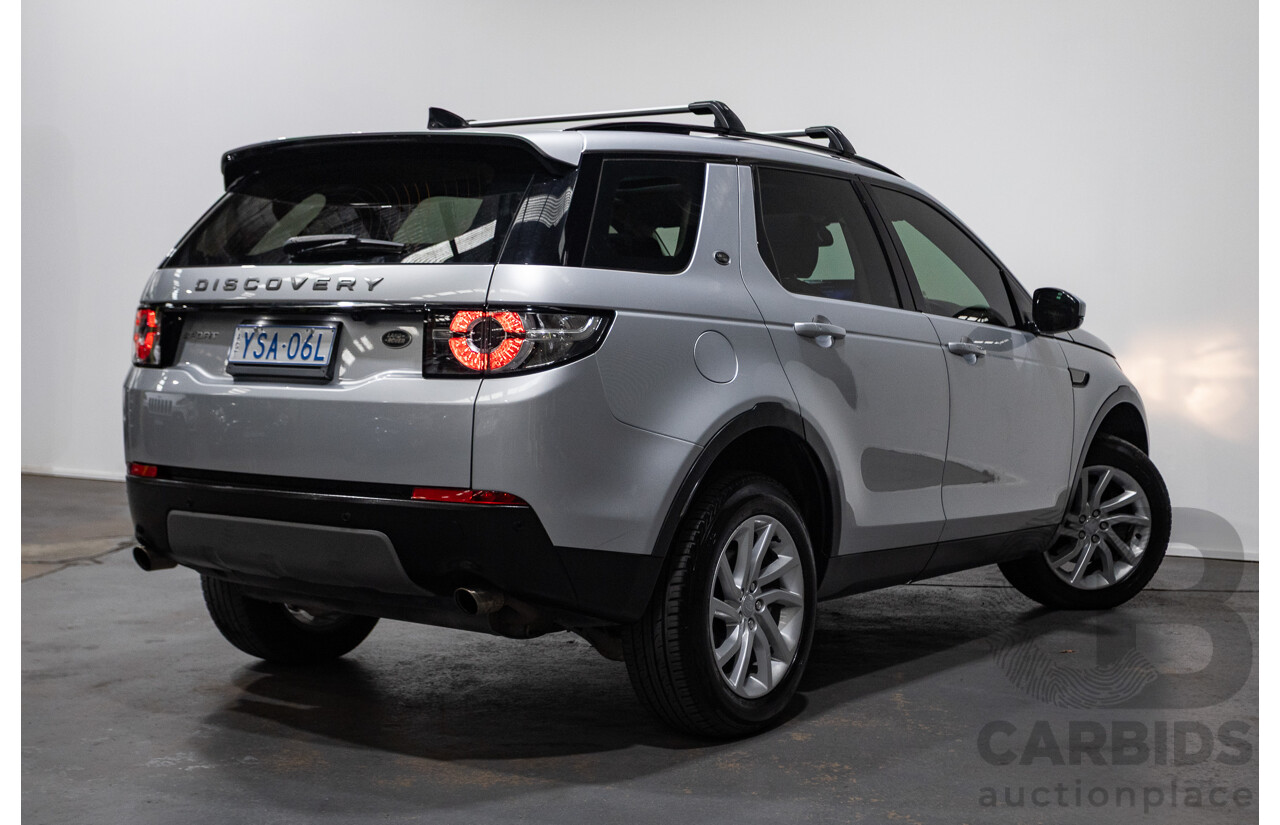 Land Rover Discovery Sport TD4 180 SE 5 SEAT (AWD) LC MY17 4D Wagon Indus Silver Turbo Diesel 2.0L