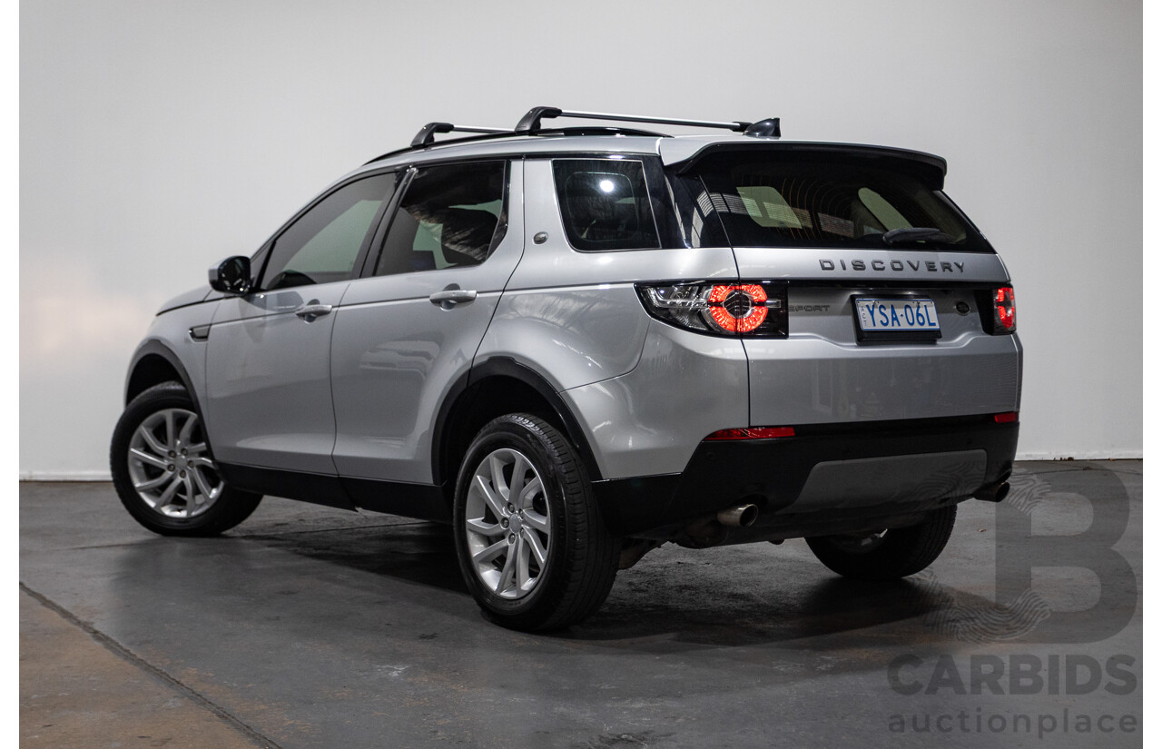 Land Rover Discovery Sport TD4 180 SE 5 SEAT (AWD) LC MY17 4D Wagon Indus Silver Turbo Diesel 2.0L