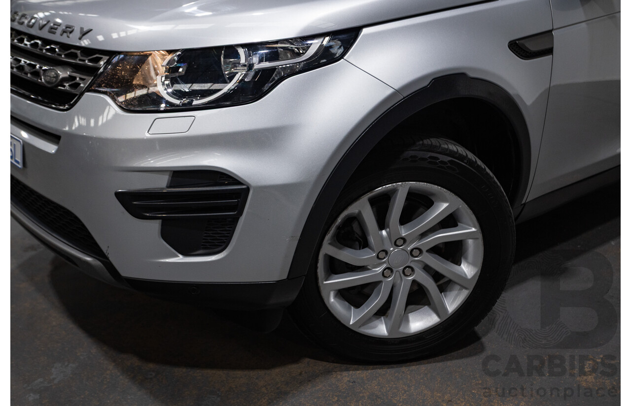 Land Rover Discovery Sport TD4 180 SE 5 SEAT (AWD) LC MY17 4D Wagon Indus Silver Turbo Diesel 2.0L