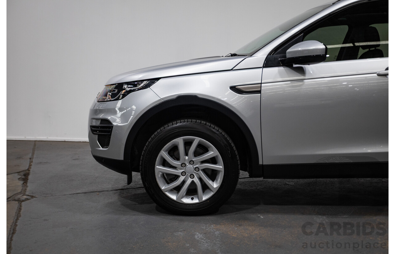 Land Rover Discovery Sport TD4 180 SE 5 SEAT (AWD) LC MY17 4D Wagon Indus Silver Turbo Diesel 2.0L