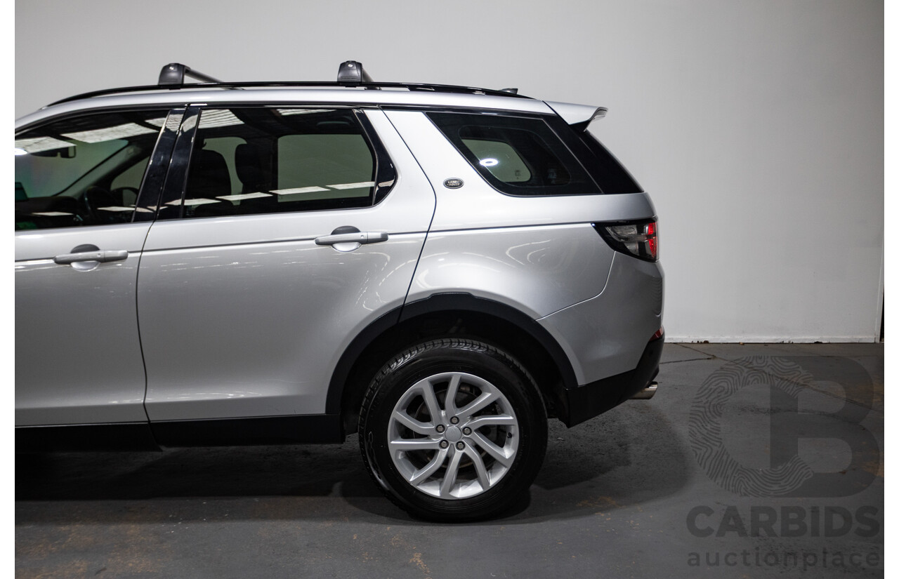 Land Rover Discovery Sport TD4 180 SE 5 SEAT (AWD) LC MY17 4D Wagon Indus Silver Turbo Diesel 2.0L