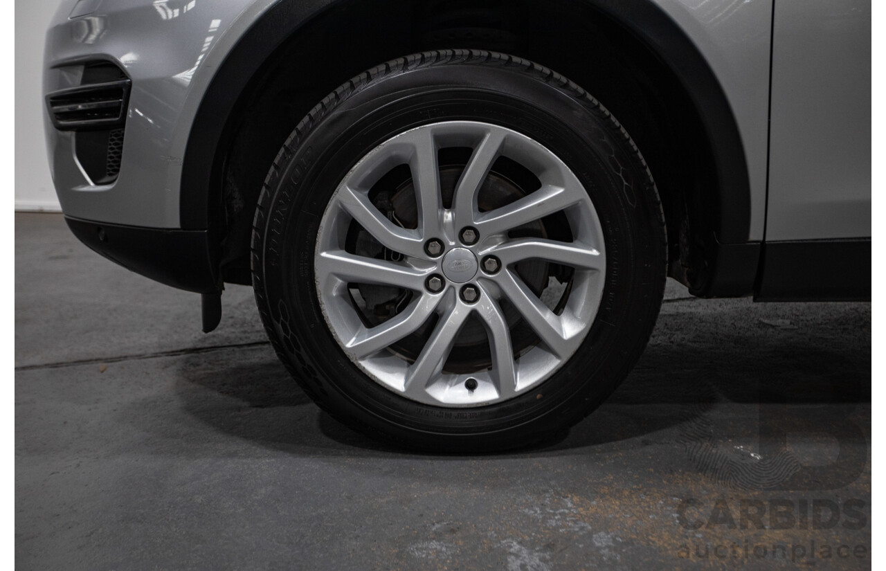 Land Rover Discovery Sport TD4 180 SE 5 SEAT (AWD) LC MY17 4D Wagon Indus Silver Turbo Diesel 2.0L