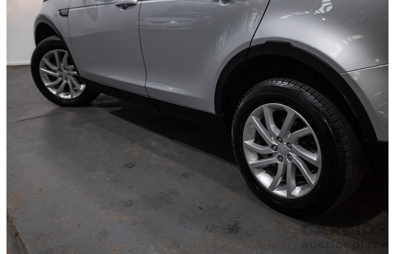 Land Rover Discovery Sport TD4 180 SE 5 SEAT (AWD) LC MY17 4D Wagon Indus Silver Turbo Diesel 2.0L