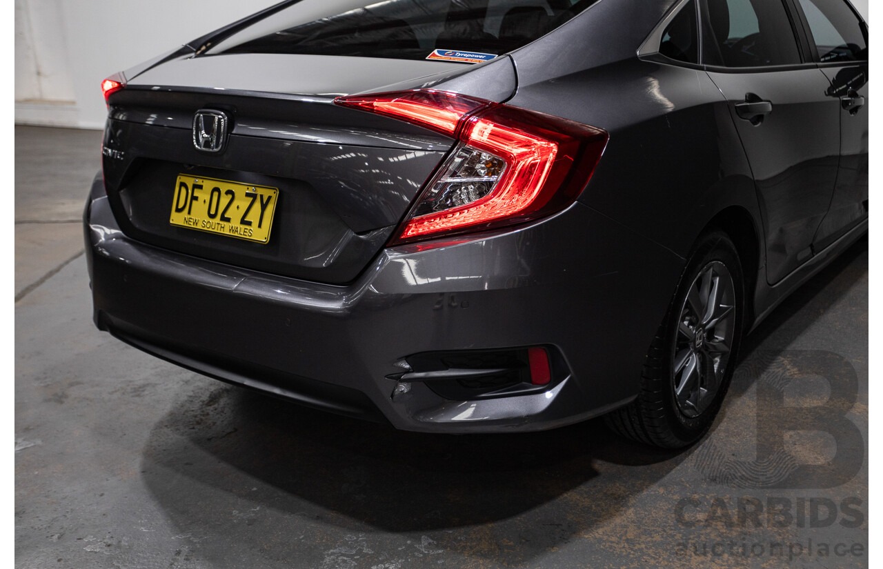 06/2019 Honda Civic VTi-S MY18 4D Sedan Modern Steel Grey Metallic 1.8L