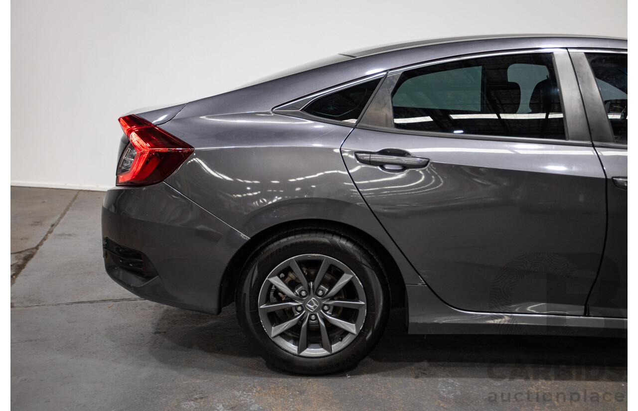 06/2019 Honda Civic VTi-S MY18 4D Sedan Modern Steel Grey Metallic 1.8L