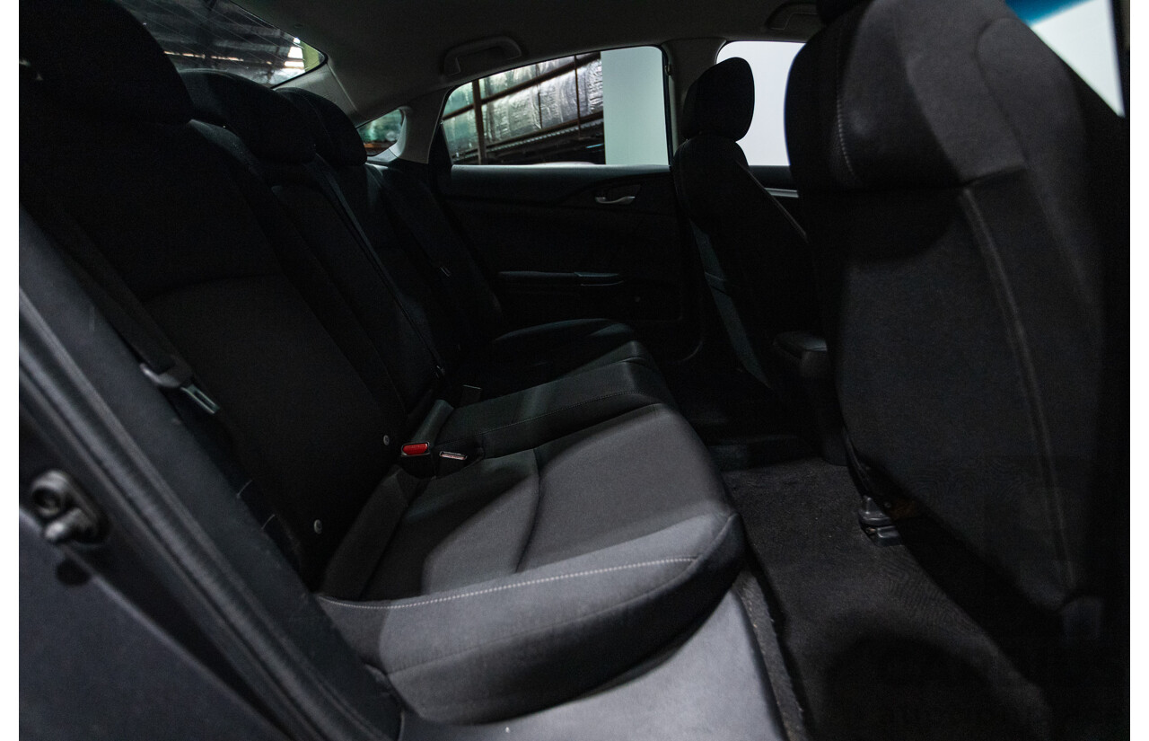 06/2019 Honda Civic VTi-S MY18 4D Sedan Modern Steel Grey Metallic 1.8L