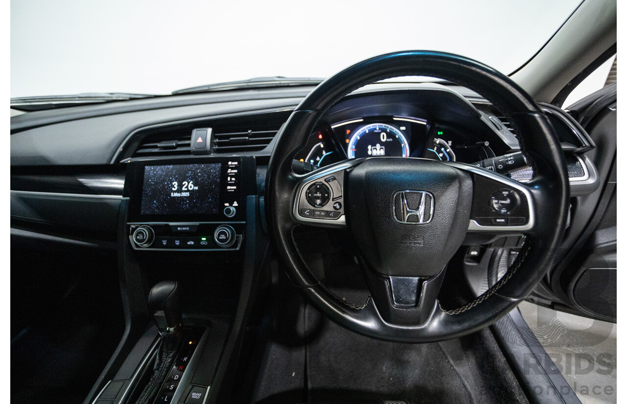 06/2019 Honda Civic VTi-S MY18 4D Sedan Modern Steel Grey Metallic 1.8L