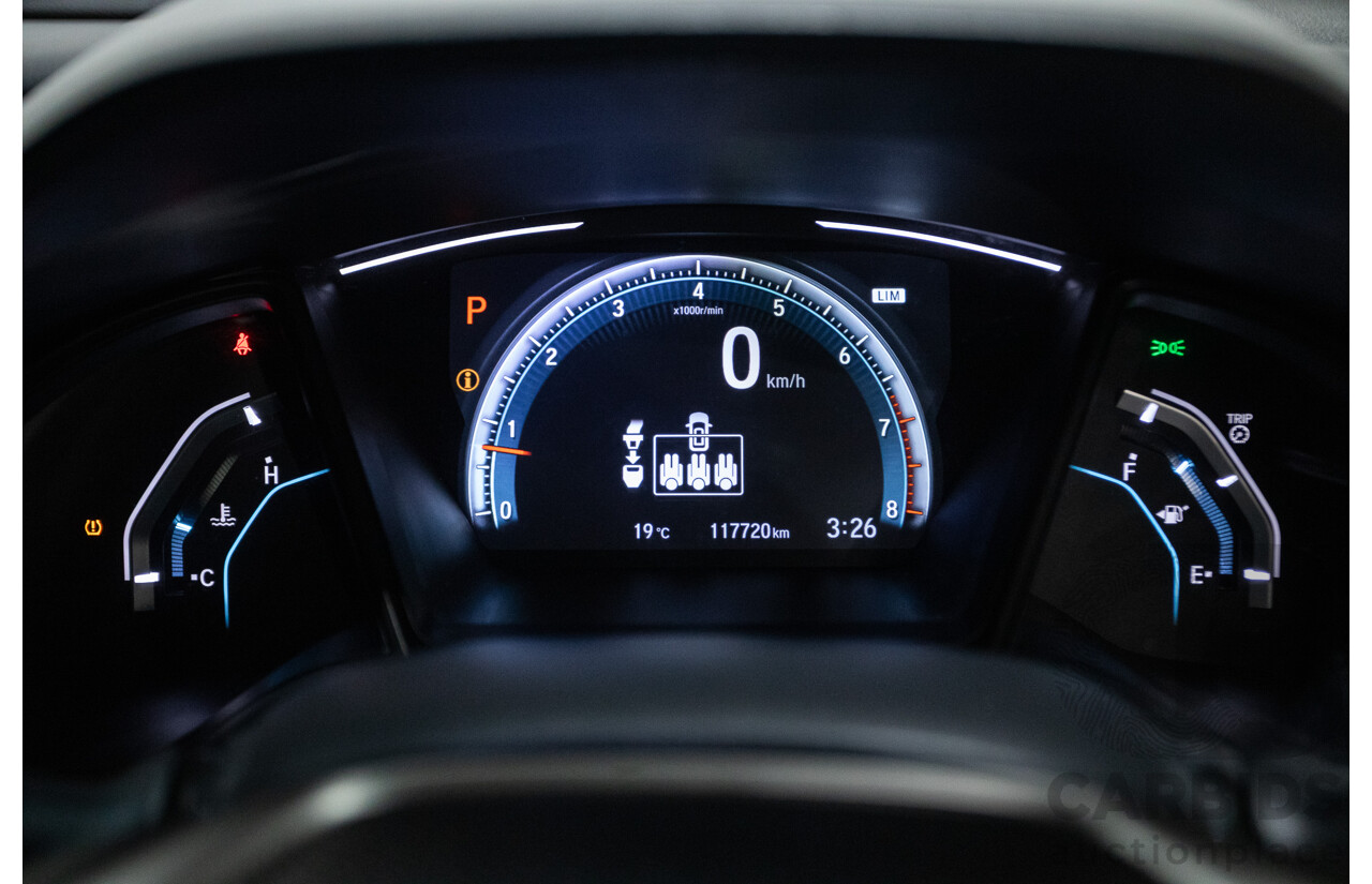 06/2019 Honda Civic VTi-S MY18 4D Sedan Modern Steel Grey Metallic 1.8L