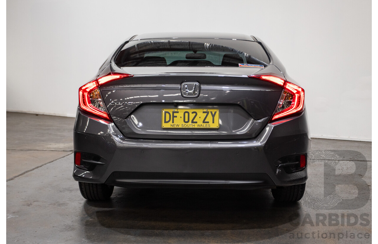 06/2019 Honda Civic VTi-S MY18 4D Sedan Modern Steel Grey Metallic 1.8L
