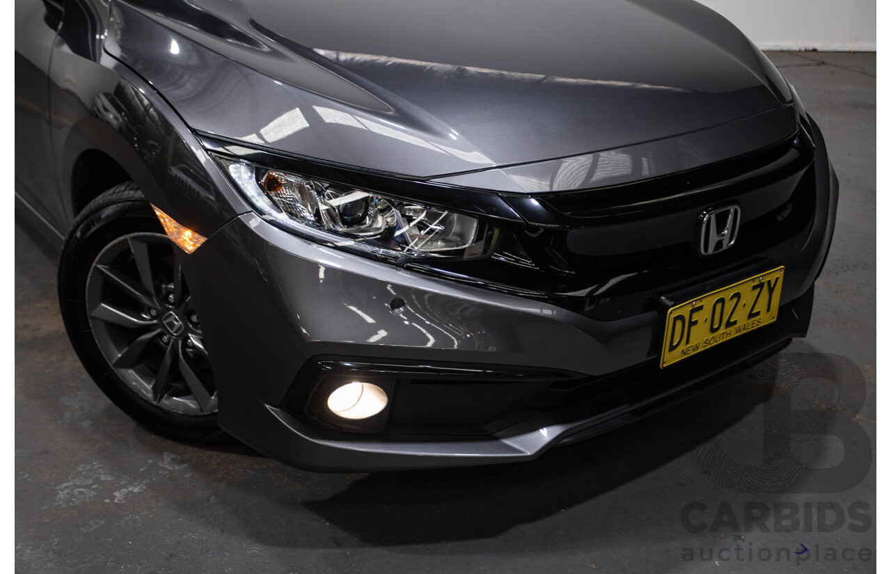 06/2019 Honda Civic VTi-S MY18 4D Sedan Modern Steel Grey Metallic 1.8L