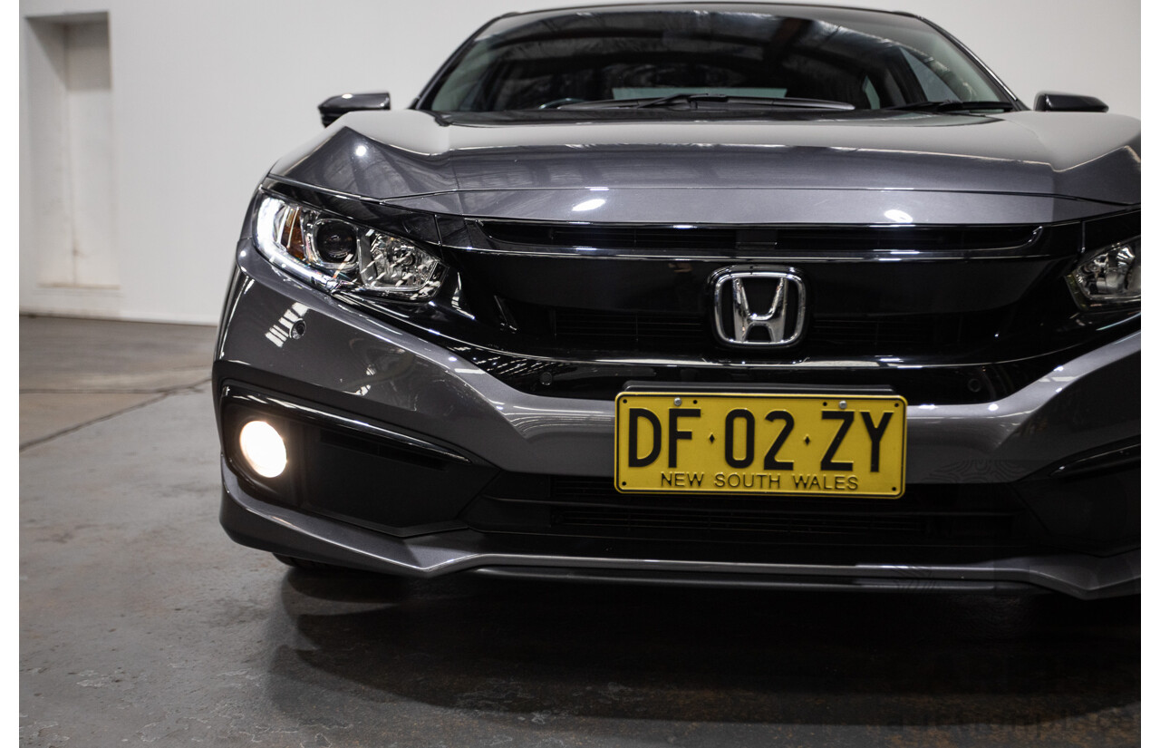 06/2019 Honda Civic VTi-S MY18 4D Sedan Modern Steel Grey Metallic 1.8L