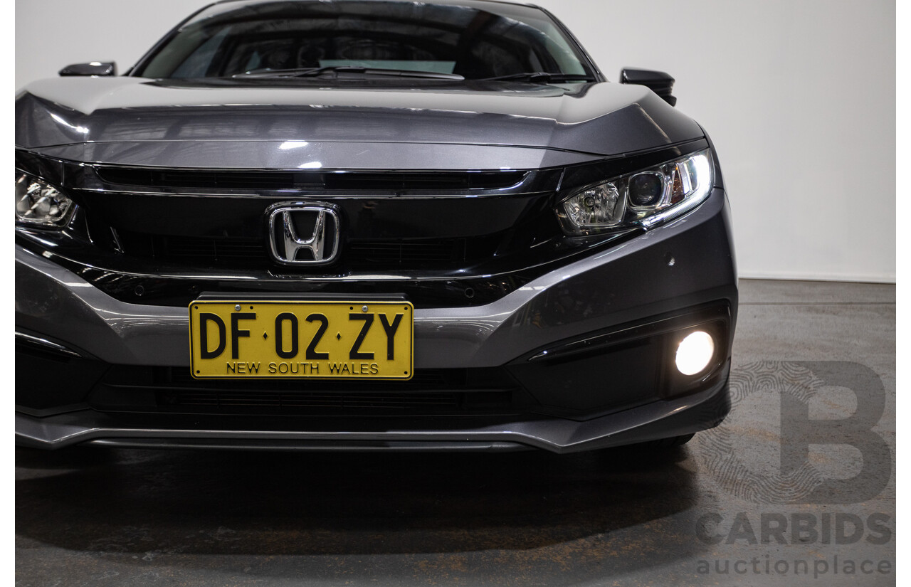06/2019 Honda Civic VTi-S MY18 4D Sedan Modern Steel Grey Metallic 1.8L