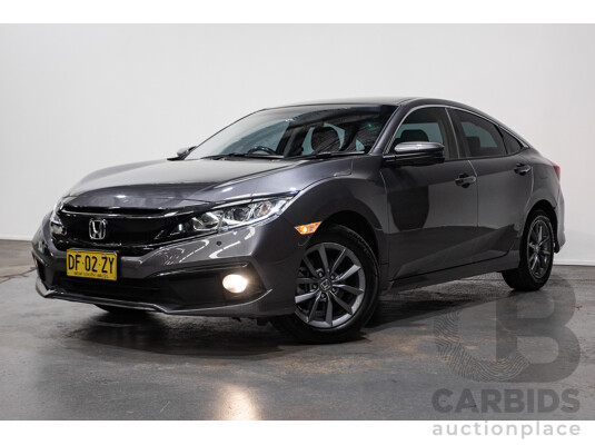 06/2019 Honda Civic VTi-S MY18 4D Sedan Modern Steel Grey Metallic 1.8L