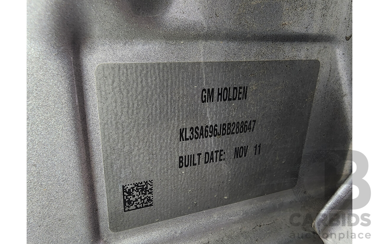 4/2012 Holden Barina Classic TK MY11 4d Sedan Silver 1.6L