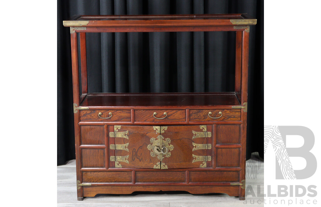 Korean Two Door Altar Cabinet