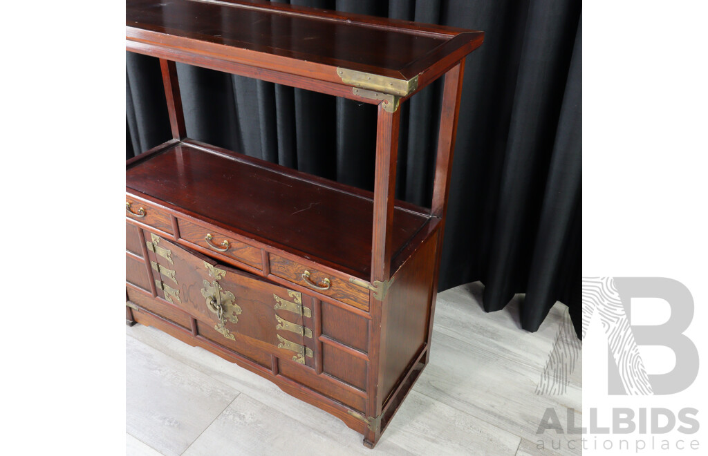 Korean Two Door Altar Cabinet