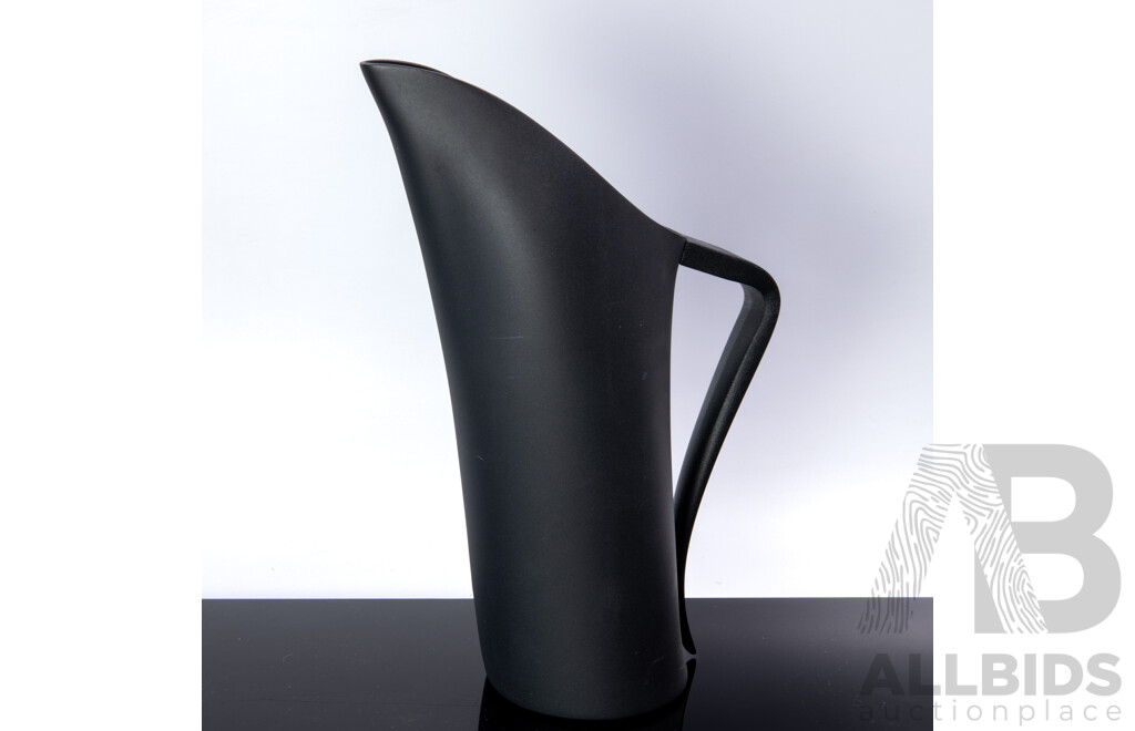 Retro Australian Anodized Aluminum Fink and Co Black Matt Water Jug