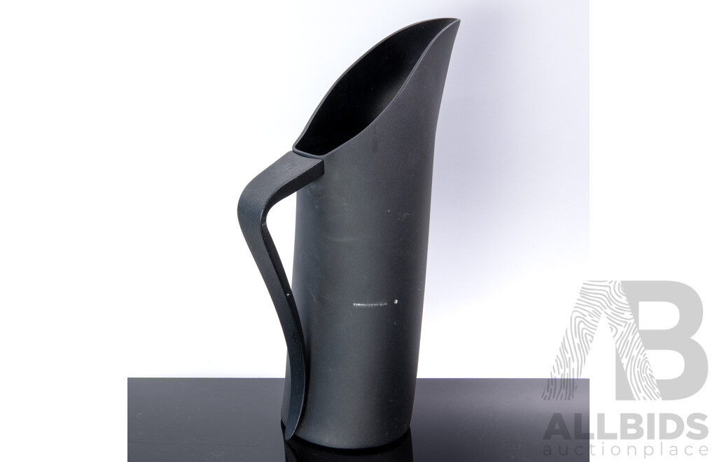 Retro Australian Anodized Aluminum Fink and Co Black Matt Water Jug