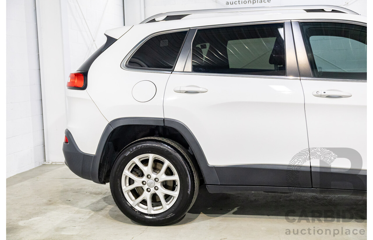 7/2014 Jeep Cherokee Limited (4x4) KL MY15 4d Wagon Bright White V6 3.2L